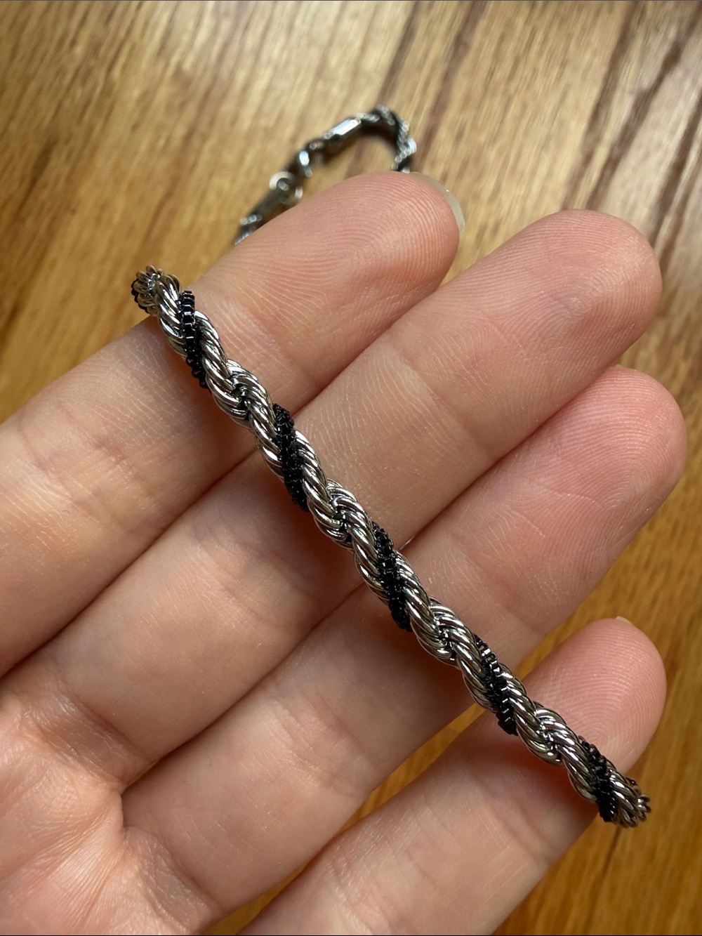 Chisel Stainless Steel Twisted Rope Chain Necklace